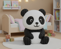 Knitted Panda